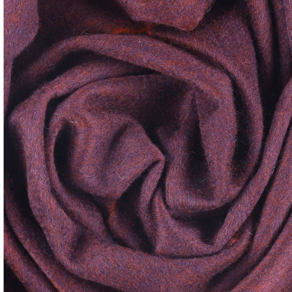 Cachecol de inverno bordeaux de cashmere para mulher Paris