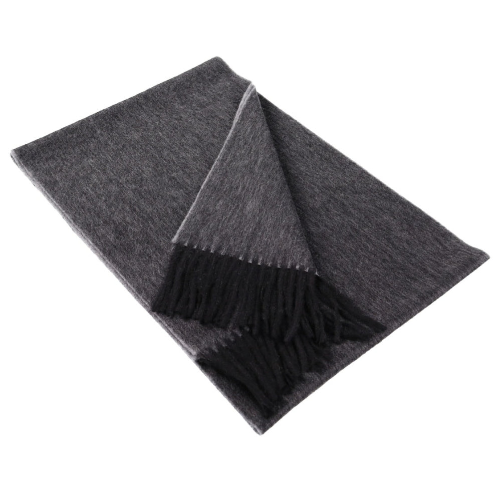Cachecol preto de 100% cashmere para mulher Paris