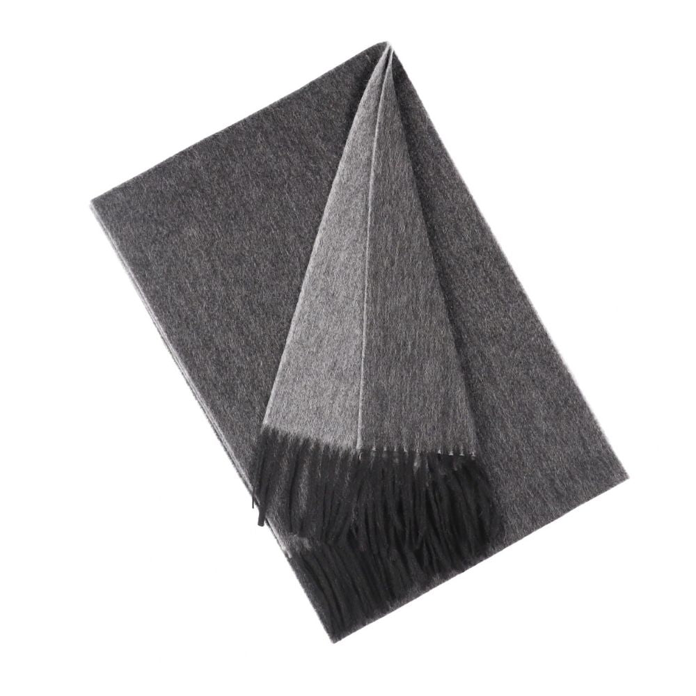 Cachecol preto de 100% cashmere para mulher Paris (3)