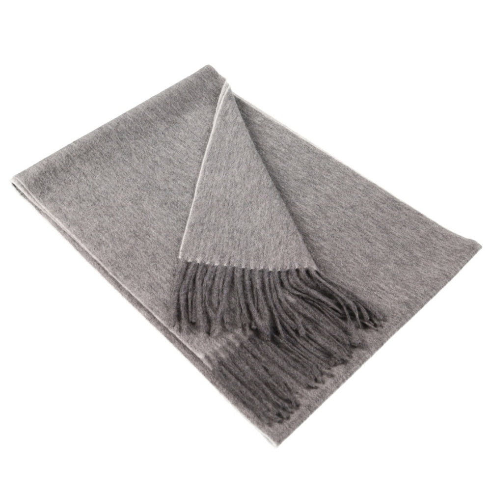 Cachecol cinzento de cashmere para mulher Paris