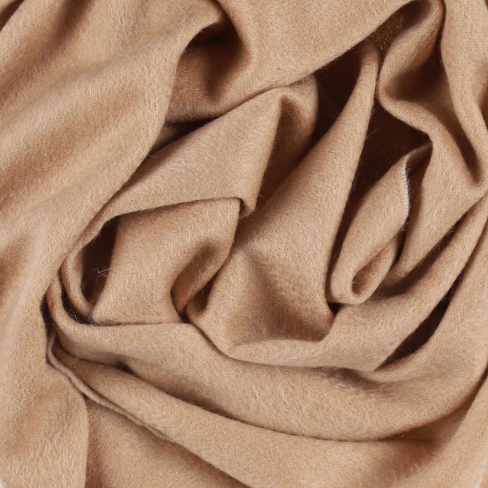 Cachecol de inverno bege-claro de cashmere para mulher Paris (2)